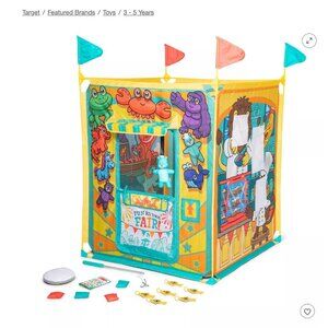 Melissa and Doug fun at the fair tent